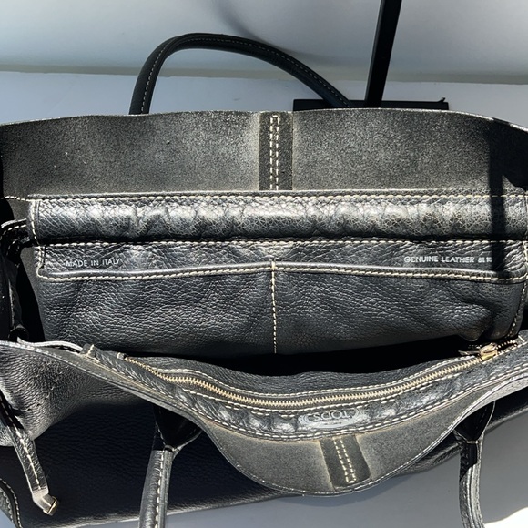 Tod's Vintage Classic Black Pebbles Leather D-Bag Tote Bag - Picture 8 of 16